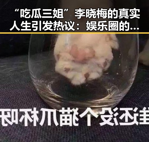 “吃瓜三姐”李晓梅的真实人生引发热议：娱乐圈的“瓜王”背后隐藏什么？